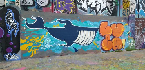 Wallspot - Denis Leroy - Tres Xemeneies - Denis Leroy - Barcelona - Tres Xemeneies - Graffity - Legal Walls - Illustration