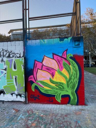 Wallspot -Olga Toppaus - Bloom - Barcelona - Drassanes - Graffity - Legal Walls - 